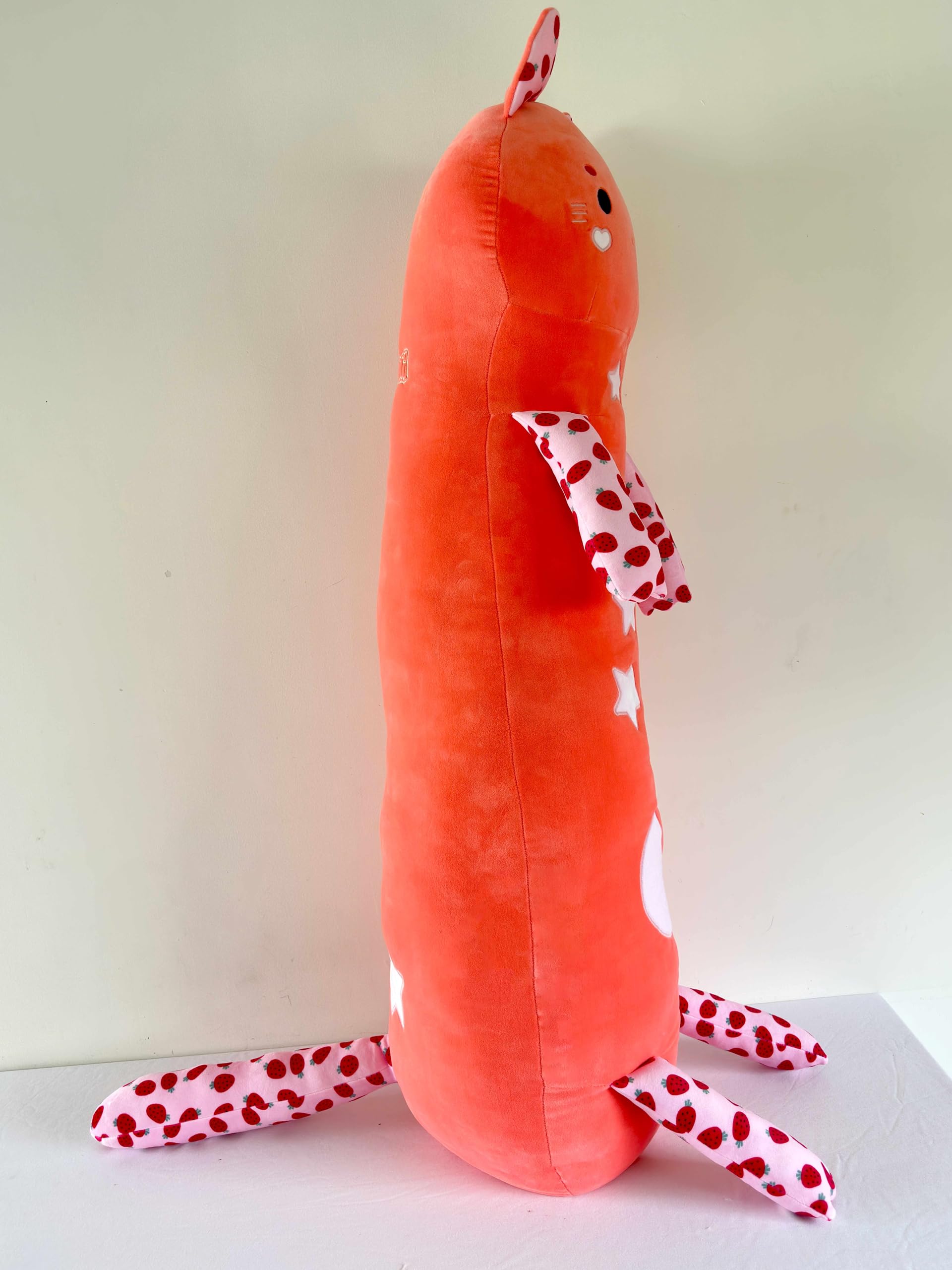 Corimori Peluche Dell'Umore Reversibile - Piccolo Panda Rosso 16 Cm Arancione