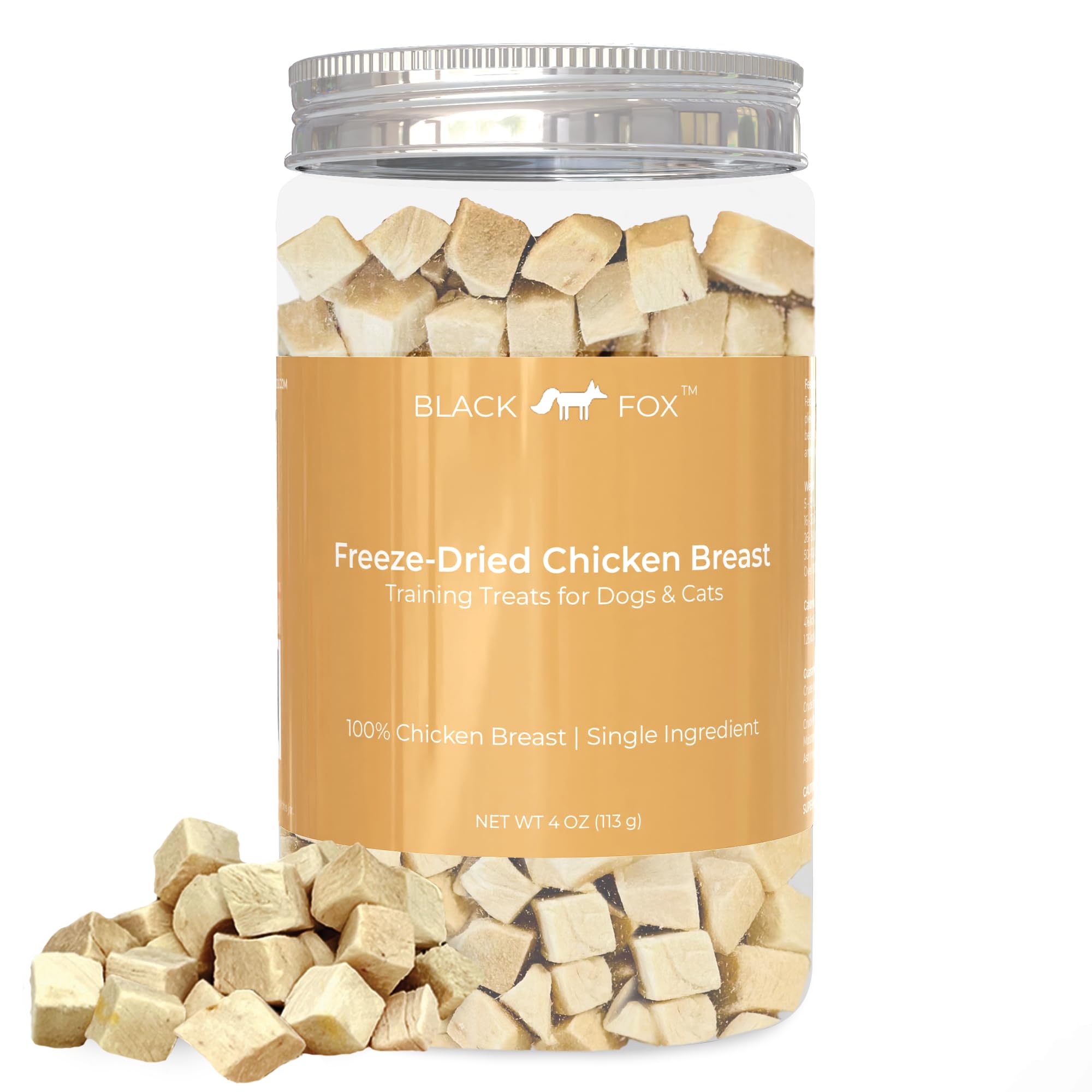 BLACK FOX Freeze-Dried Chicken Breast Treats