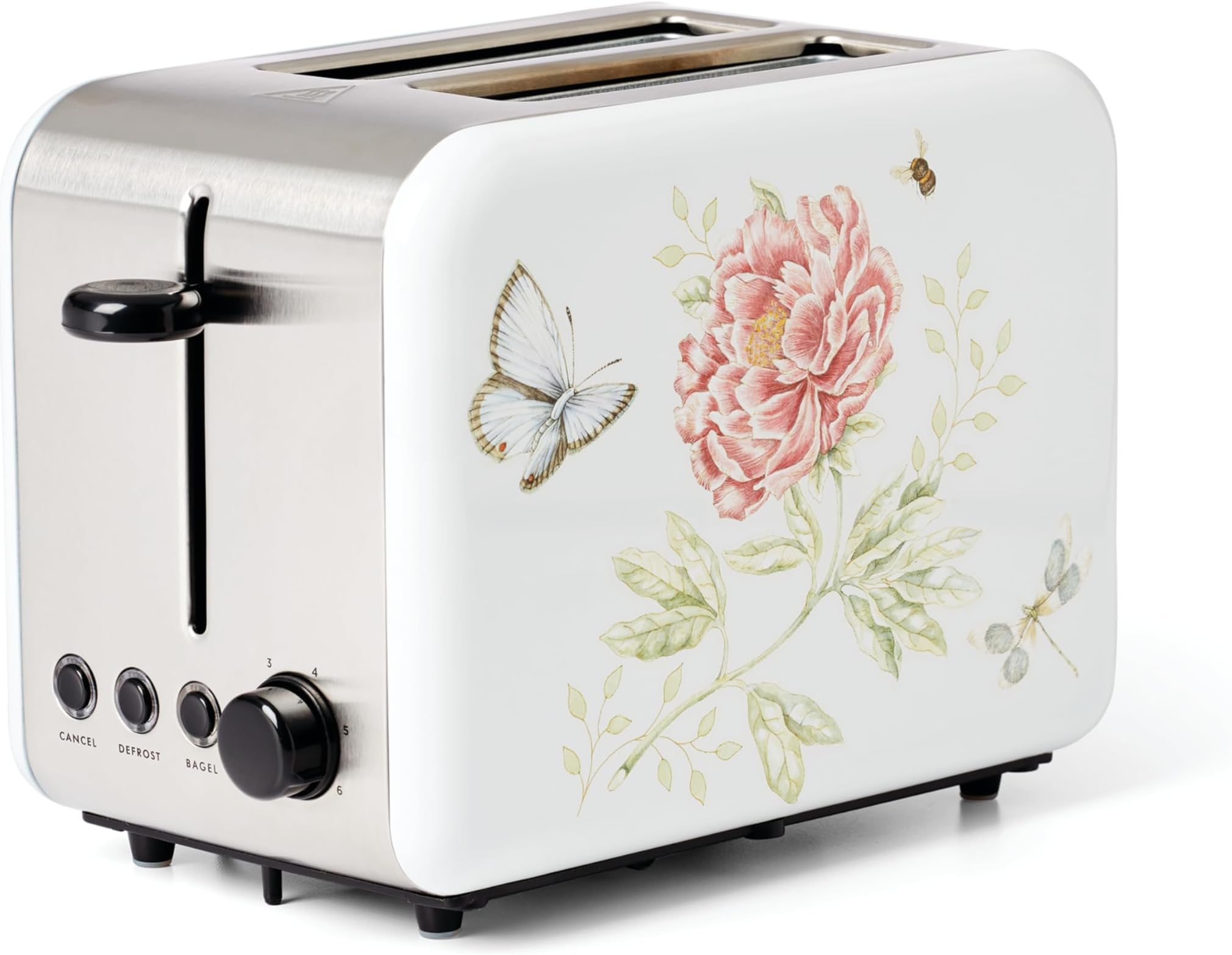 Lenox Butterfly Meadow Toaster, 2-Slice
