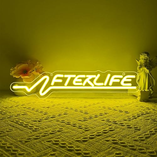 Miniatura 13 de Letrero de neón de rock and roll, luz LED de neón con música en vivo para decoración de pared, letrero luminoso regulable para dormitorio, estudio