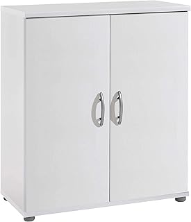 AVANTI TRENDSTORE - Lilo - Comò e mobili con Ante, in Stile Moderno in Legno Laminato, Disponibile in 2 Diversi Colori e Diverse Misure (1-60x70x30 cm, Bianco)