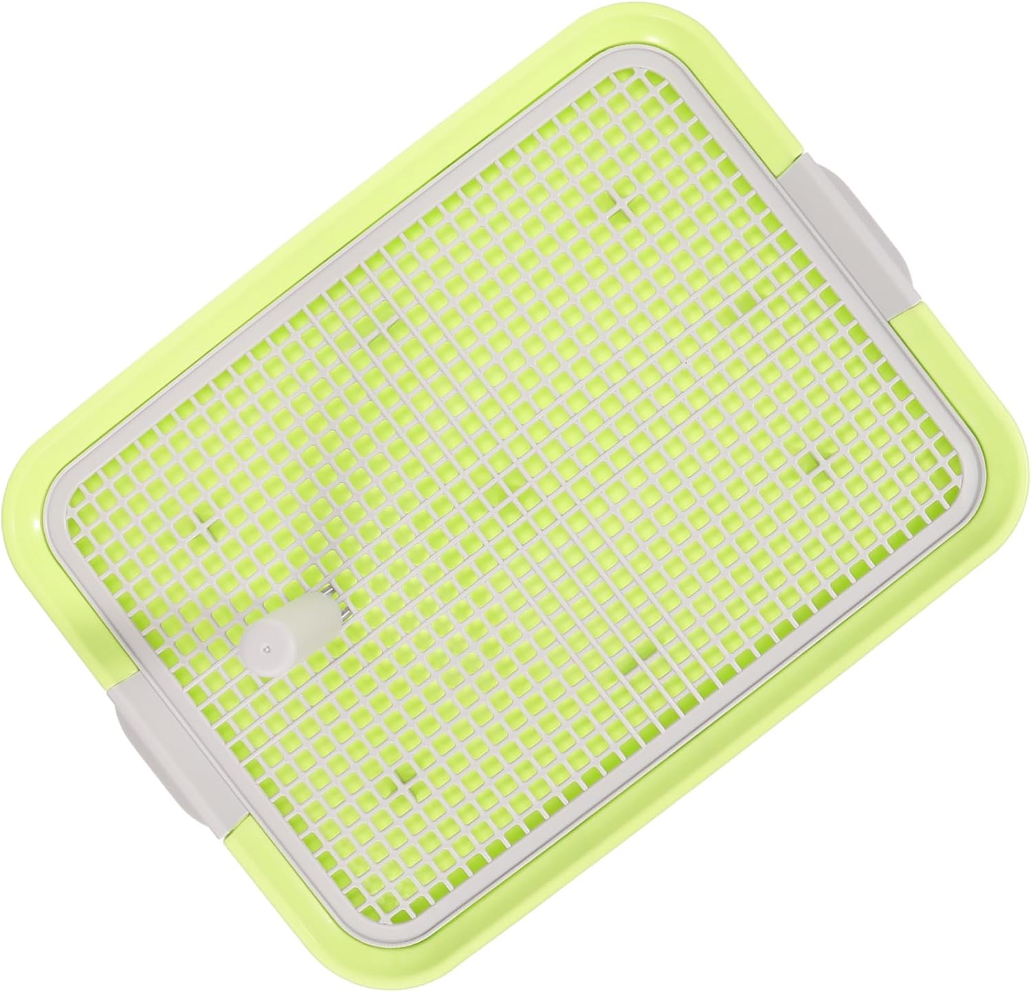 Column Dog Potty Slide Indoor Pet Toilet with Detachable Mesh Easy Promotes Bathroom Habits