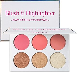 Blusher & Illuminator Highlighter & Bronzer P...