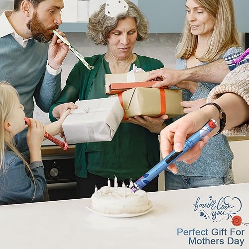 Miniatura 10 de SUPRUS Encendedor de velas, encendedor eléctrico, encendedor USB, interruptor de seguridad, recargable, sin llama, plasma, resistente al viento,