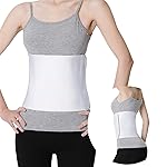 S Abdominal Binder Post Surgery - Elastic Waist Band for Stomach Support & Compression, Bariatric, Tummy Tuck | Latex-free, Breathable Belly Wrap Hernia Belt Lipo Garment - (30 - 45) 3 PANEL - 9