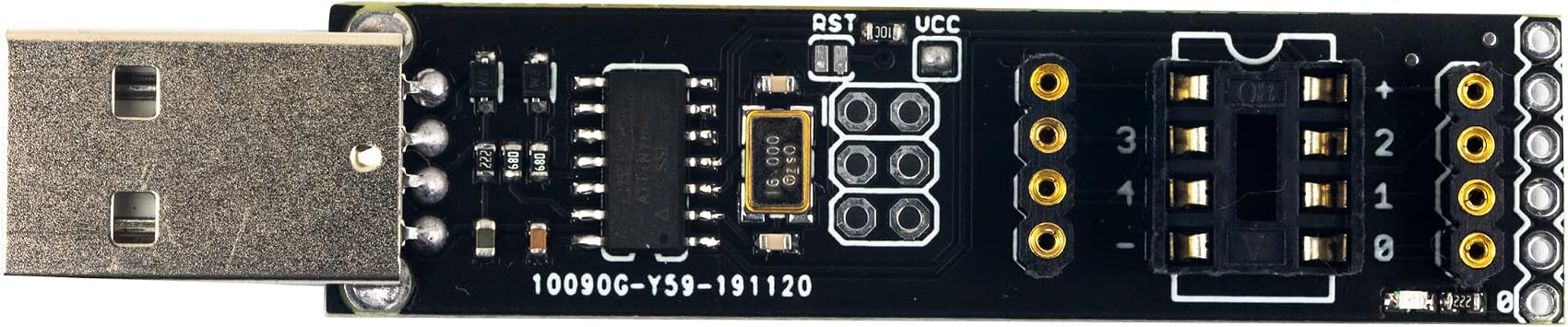 Tiny AVR Programmer Black