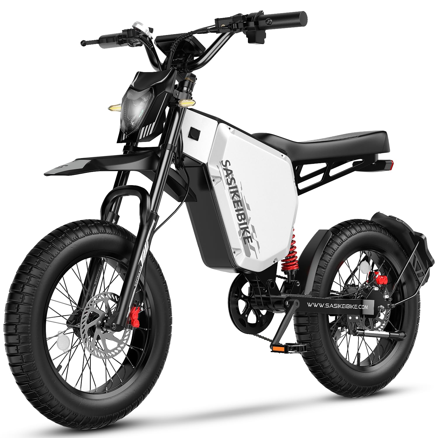 puttken Electric Motorcycle for Adults,Fast Electric Dirt Bike | Peak 3000W Motor;52V 35A…