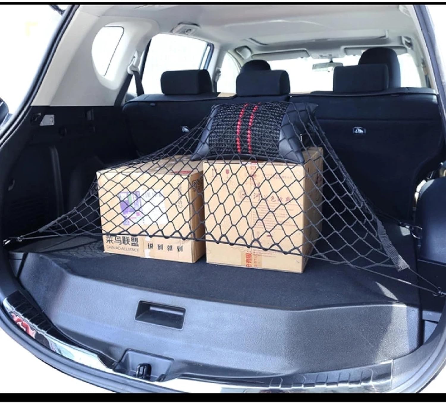 Trunk Cargo Net Elastic Mesh Large Capacity for Sorento MQ4 MK4 2021 2024 image 4