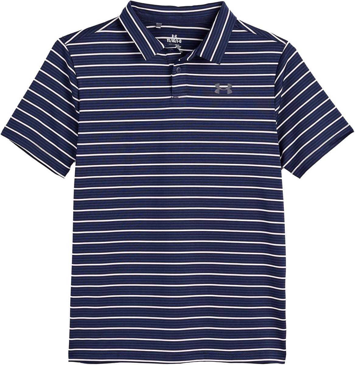 Under Armour Kids Matchplay Printed Golf Polo (Big Kid)