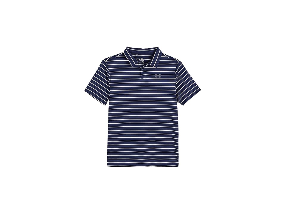 UPC 198634150816 product image for Under Armour Kids Matchplay Printed Golf Polo (Big Kid) Boy's T Shirt Midnight N | upcitemdb.com