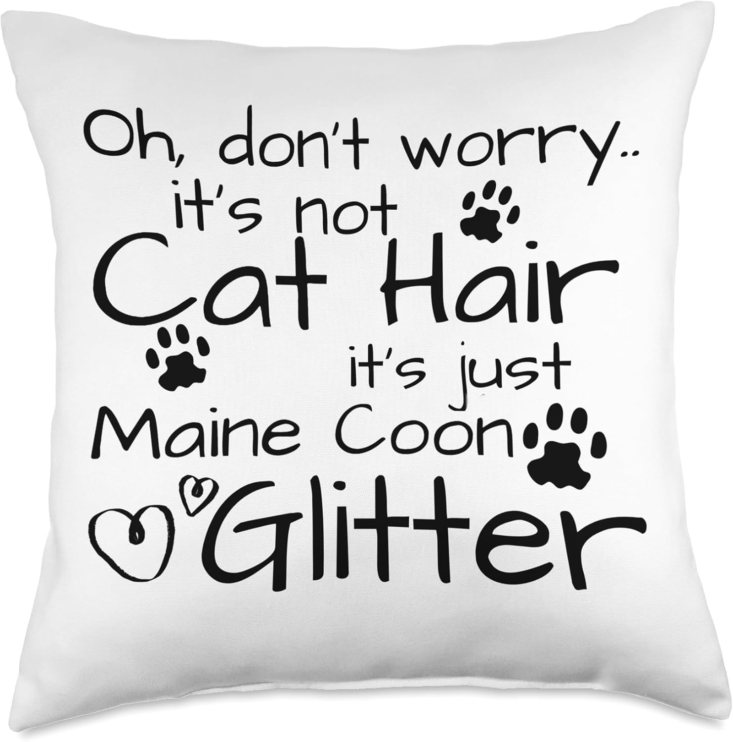 Maine Coon Mom Gift Maine Coon Lover Cat Mom Throw Pillow