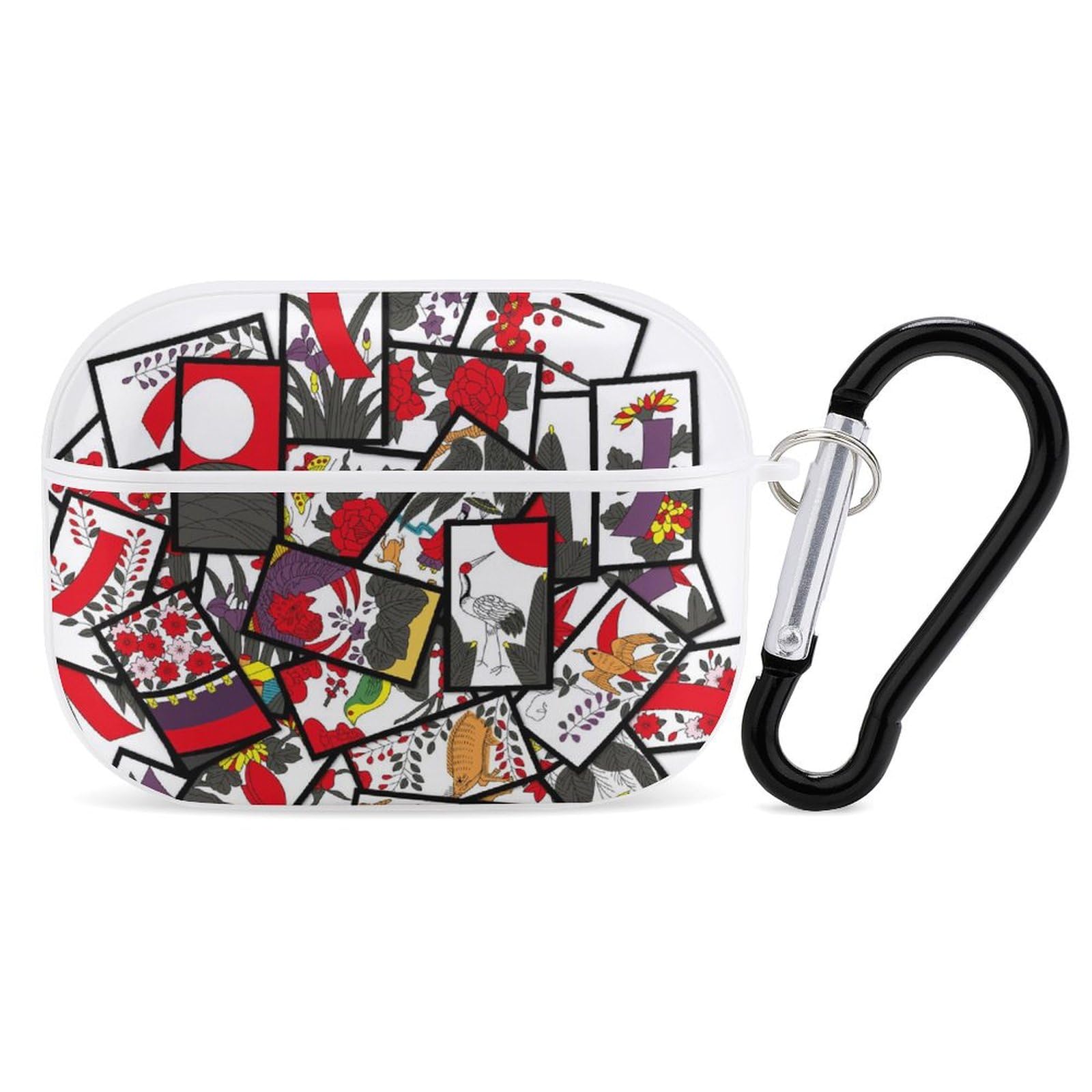 Amazon | 花札 手札 絵札 AirPods Pro2 ケース 2022年9月発売 シロ