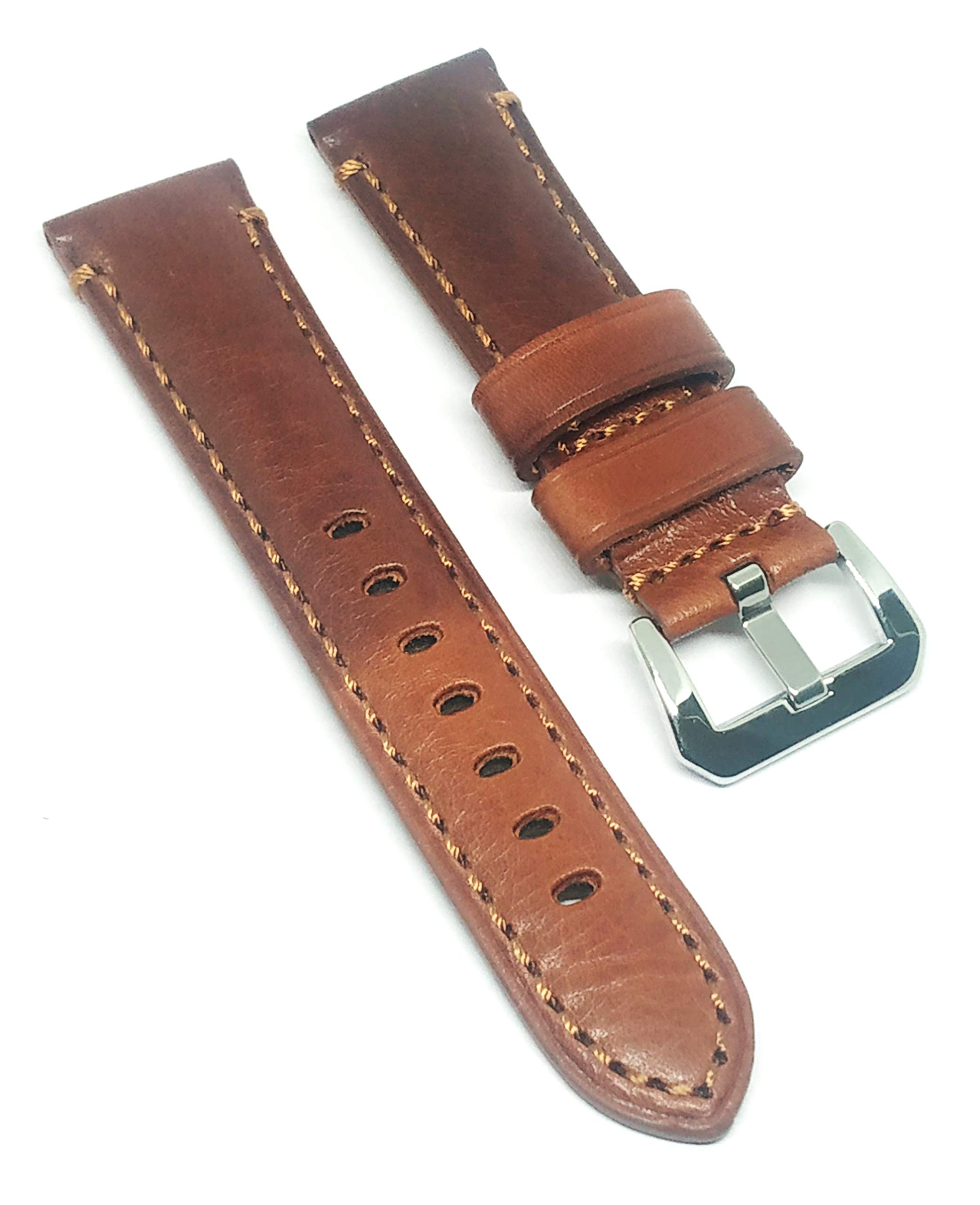 See full amazon price history chart for EwatchAccessories 22mm Genuine Leather Shaded Dark Brown Black Light Brown Watch Band Strap with PVD Stainless Steel Buckle for Men and Women (Dark Brown) EwatchAccessories 22mm Genuine Leather Shaded Dark Brown Black Light Brown Watch Band Strap with PVD Stainless Steel Buckle for Men and Women (Dark Brown) (B08PL3C73N) Amazon Price History, Amazon Price Tracker