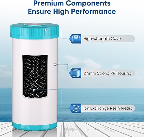 Miniatura 2 de PUREPLUS Cartucho de repuesto para filtro de agua RFN10BB-SZ de 10 x 4.5 pulgadas, para toda la casa, 1 paquete