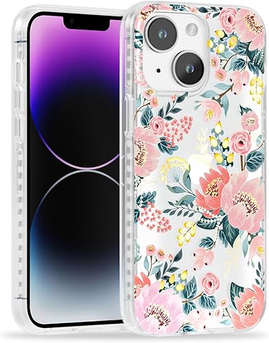 Miniatura 38 de SCORPIFY Funda para iPhone 14 Plus [compatible con MagSafe] con diseño de mármol de malaquita verde, bonita funda magnética para teléfono para Poder