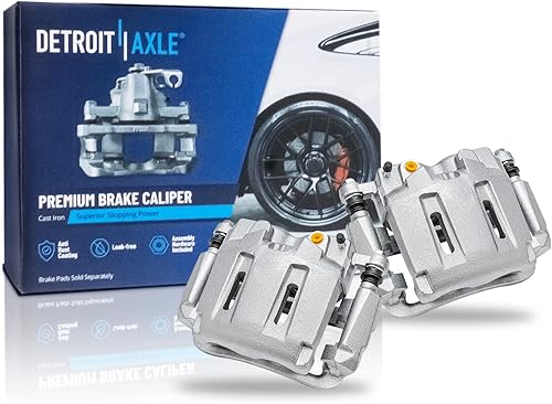 Miniatura 126 de Detroit Axle - Pinza de freno delantera derecha con soporte de repuesto para Chevrolet Equinox Captiva Sport Pontiac Torrent Saturn Vue Suzuki XL-7