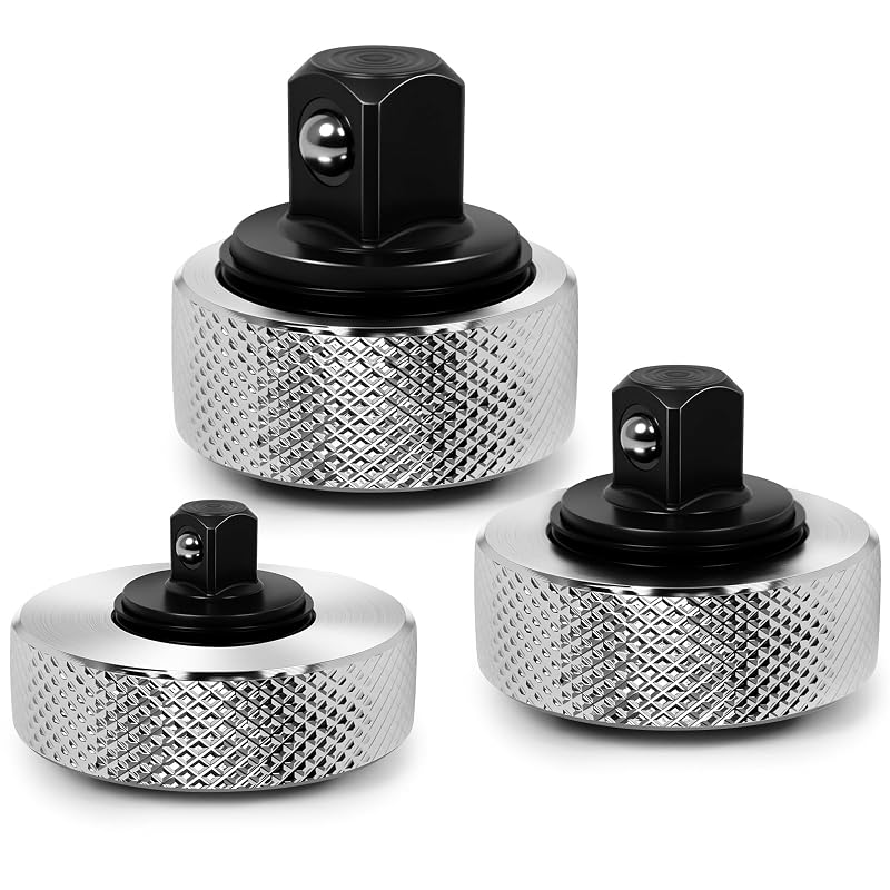 Kit de Chaves Catraca de Palma DikTalk com Acionamentos de 6,35 mm, 9,53 mm e 12,7 mm RP-CT02501, 3 peças