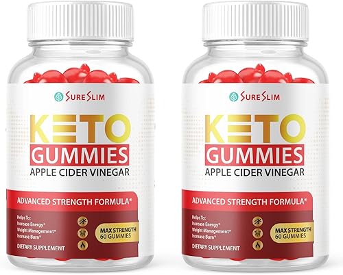 Miniatura 1 de Gomitas Keto Sure Slim - Veganas sin OGM - Gomitas Keto con vinagre de sidra de manzana gomitas Keto Sureslim con ACV para cetosis fórmula avanzada