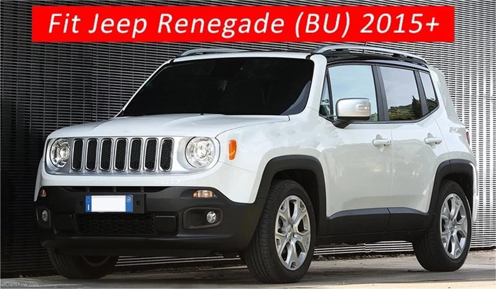 Aletas del Fango del Coche Compatible con Jeep Renegade 2015-2025 4 Uds guardabarros de neumáticos coche rueda delantera y trasera protectores contra salpicaduras tornillo