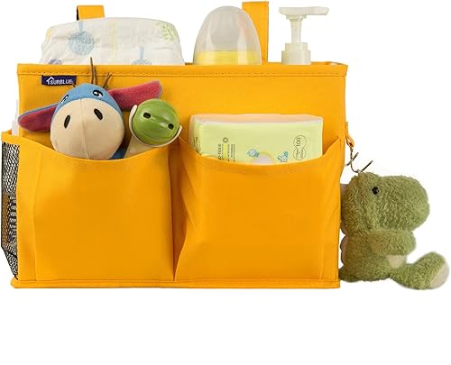 Miniatura 80 de Surblue - Organizador de cama colgante para mesita de noche, bolsa de almacenamiento, bolsillo para literas y camas de hospital, dormitorios Z-Zebra