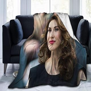 COOL-SHOW Greta Garbo - Manta de felpa para cama, sofá, silla, otoño, invierno, primavera, sala de estar, dormitorio, 152 x 127 cm