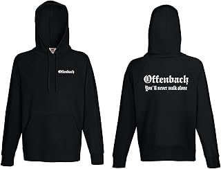 World of Shirt Herren Kapuzensweat Offenbach Ultras