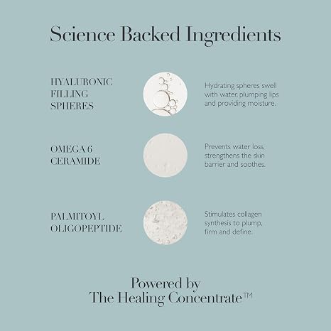 Omorovicza Perfecting Lip Balm 0.34 oz, Hydrating, Plumping, Dry Lips | Nourishing Lip Moisturizer with Hyaluronic Filling Spheres, Omega 6 Ceramide and Peptides
