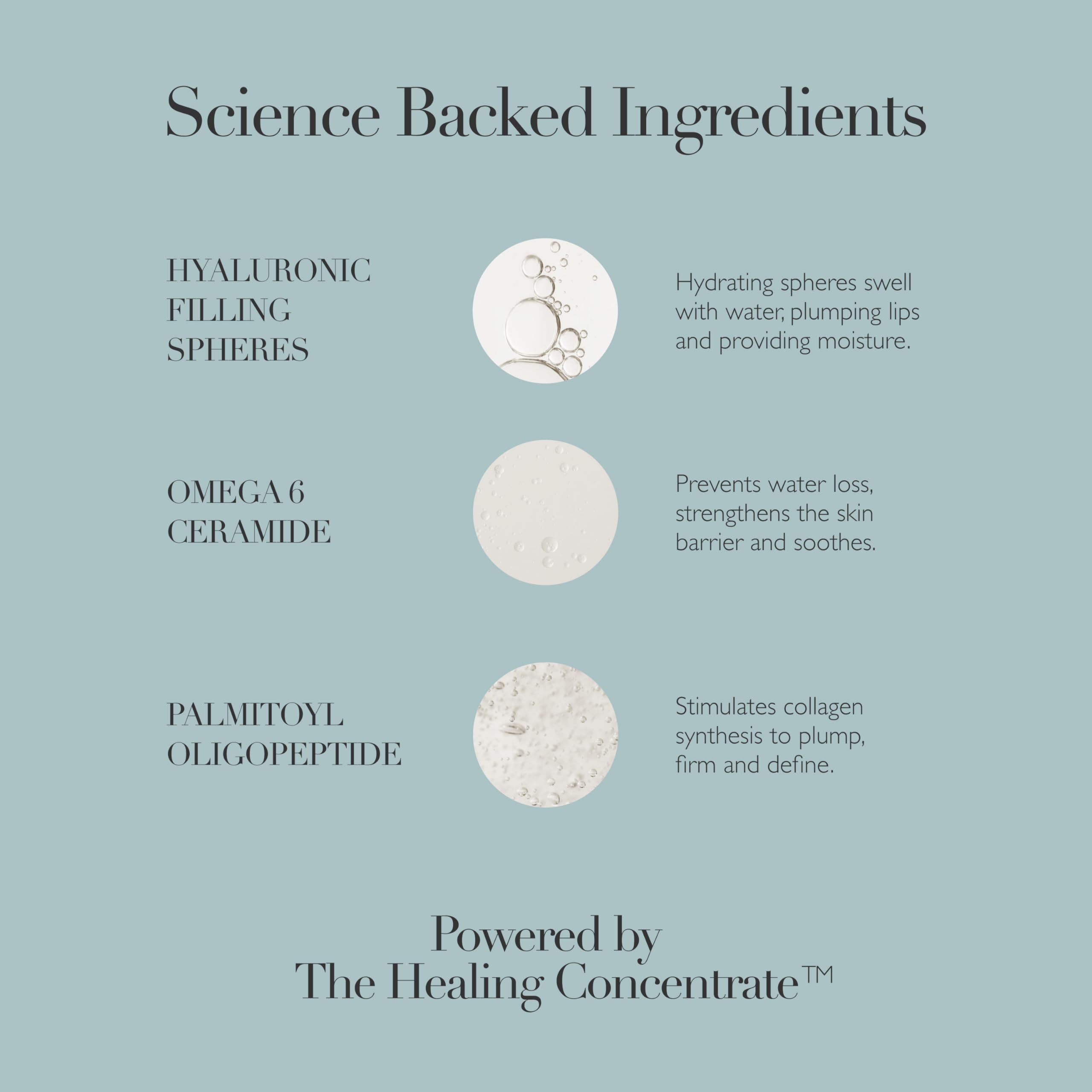 Omorovicza Perfecting Lip Balm (0.34 oz), Hydrating & Plumping Lip Treatment, Nourishing Lips Moisturizer with Hyaluronic Spheres, Omega 6 Ceramide & Peptides for Dry Lips