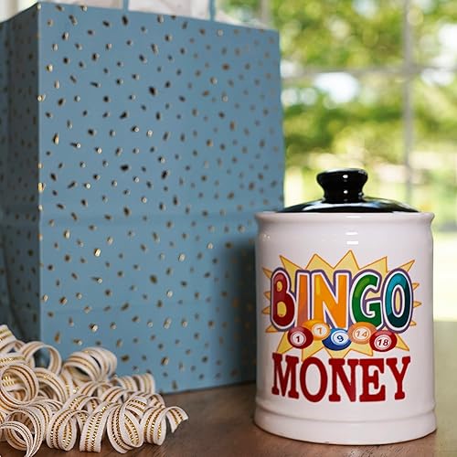 Miniatura 7 de Cottage Creek Bingo Money Piggy Bank, Bingo Game Candy Jar, Bingo Gifts Grandma