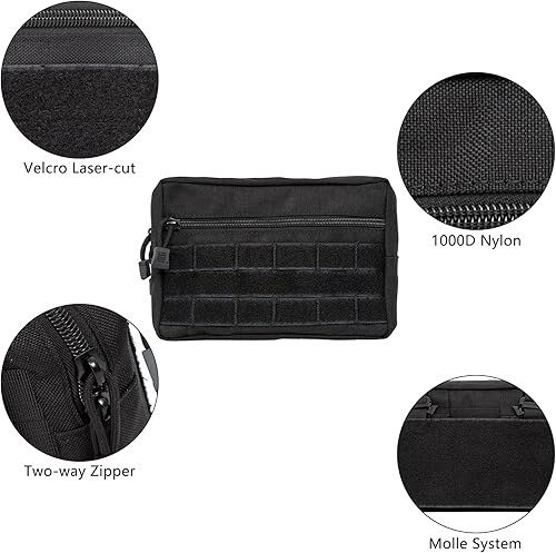 Miniatura 4 de YeulionCraft Bolsa táctica de administración de gota Fanny Pack Bolsa de herramientas para chaleco táctico Chest Rig