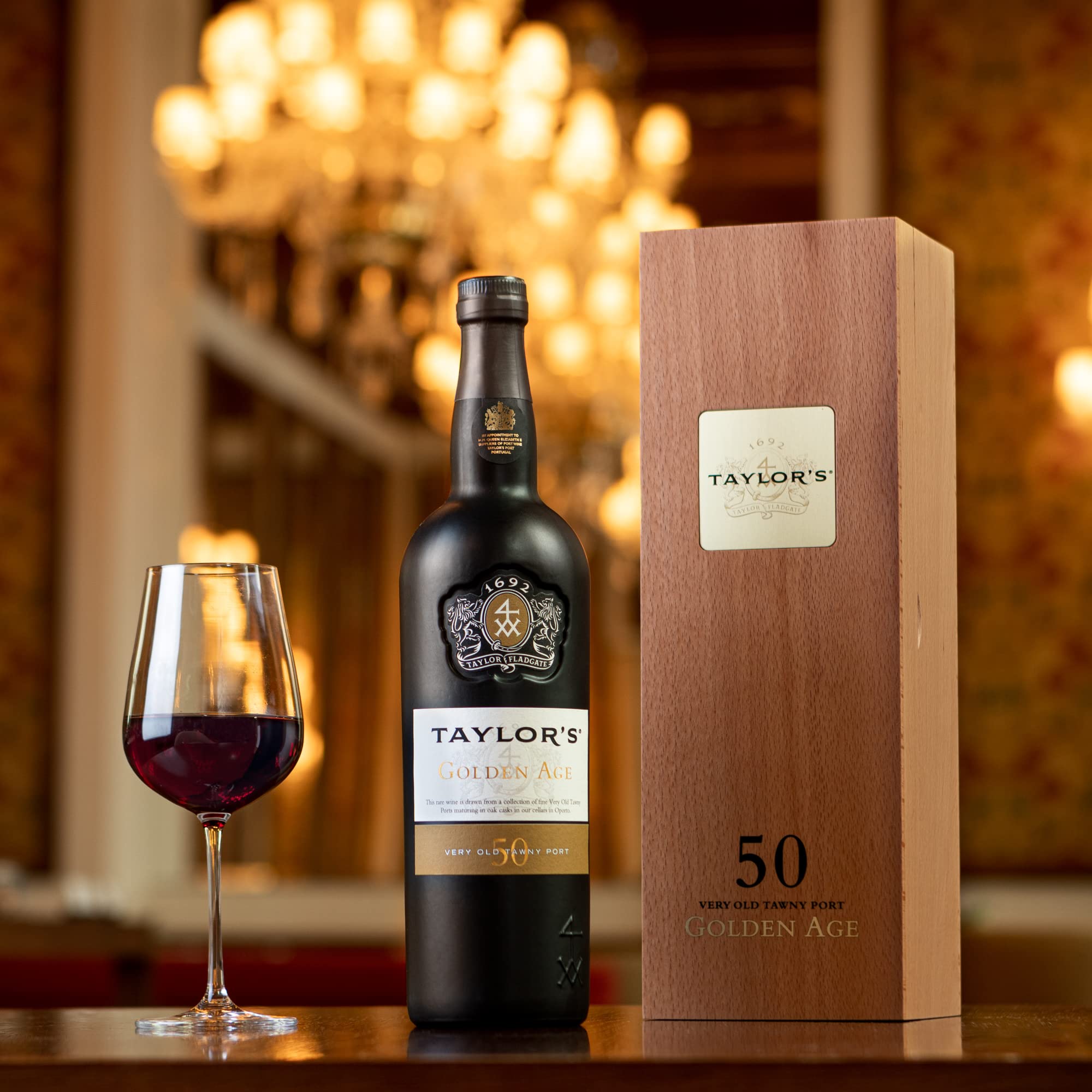Taylor’s Port - 50 Years Very Old Tawny Port in Holzkiste/Golden Age (1 x 0.75L)
