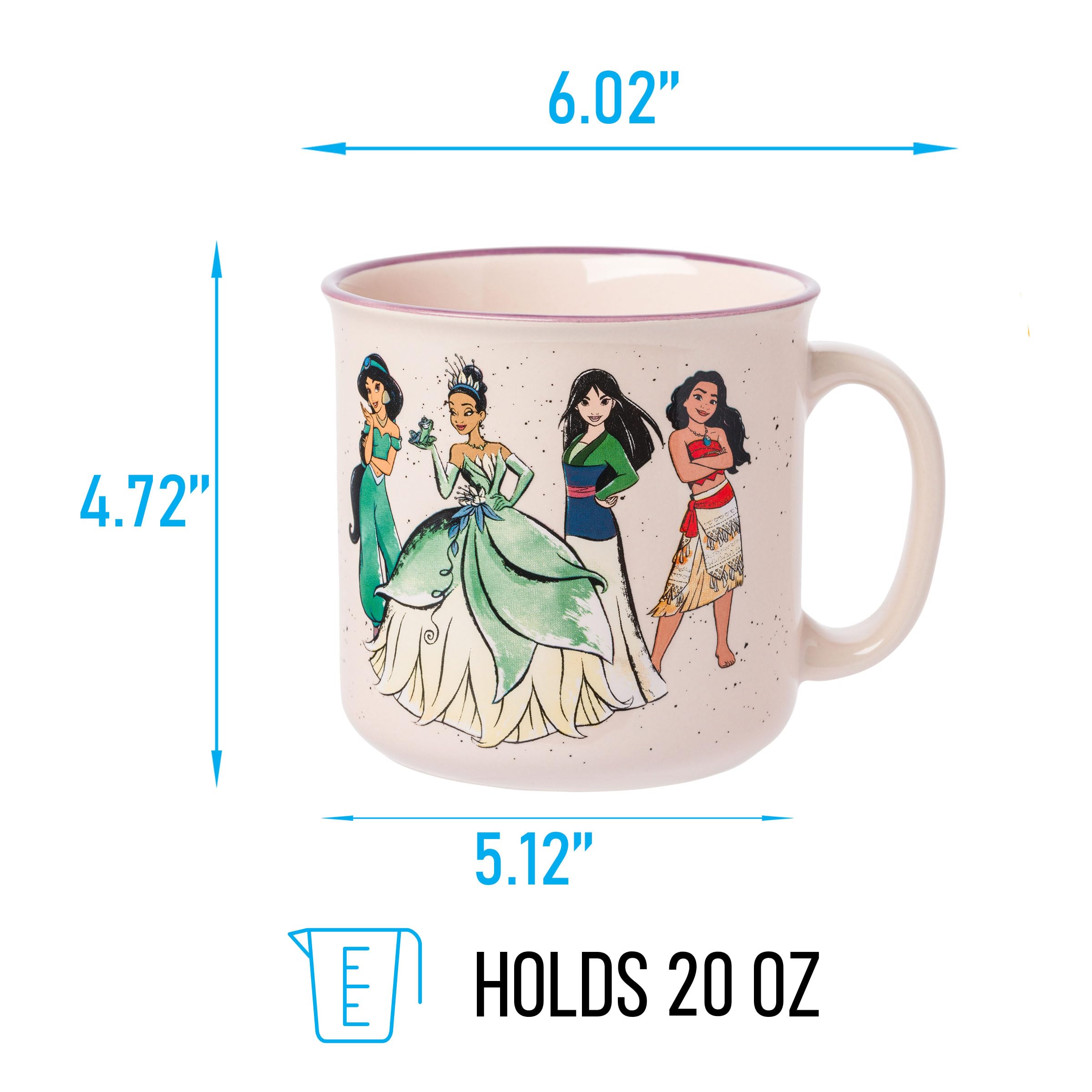 open lace back dress Amazon.com: Silver Buffalo Disney Princess Live Your Story Featuring  Jasmine, Tiana, Mulan, and Moana Ceramic Camper Mug, 20 Ounces : Home &  Kitchen