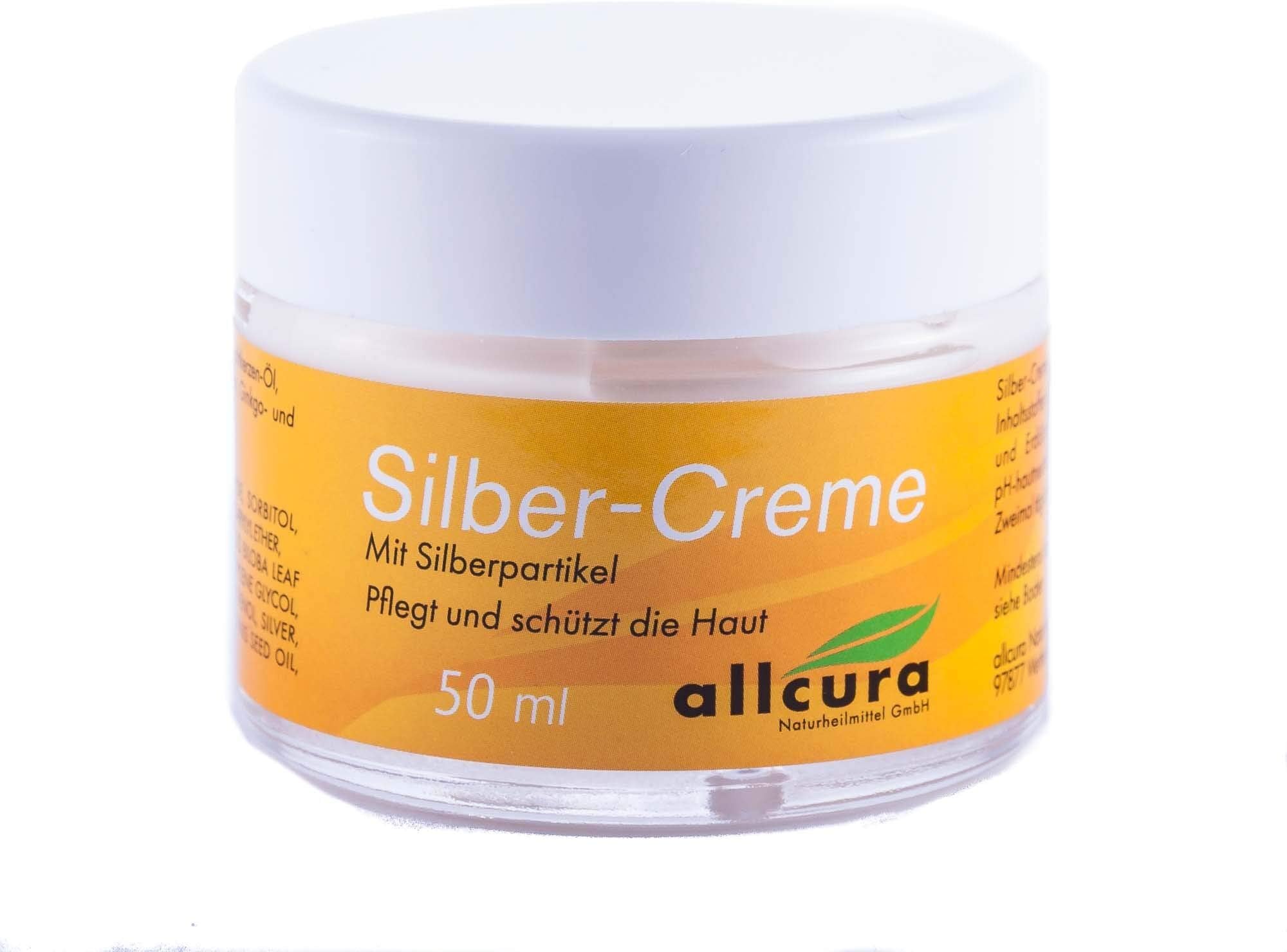Silver cream with colloidal silver, 50 ml