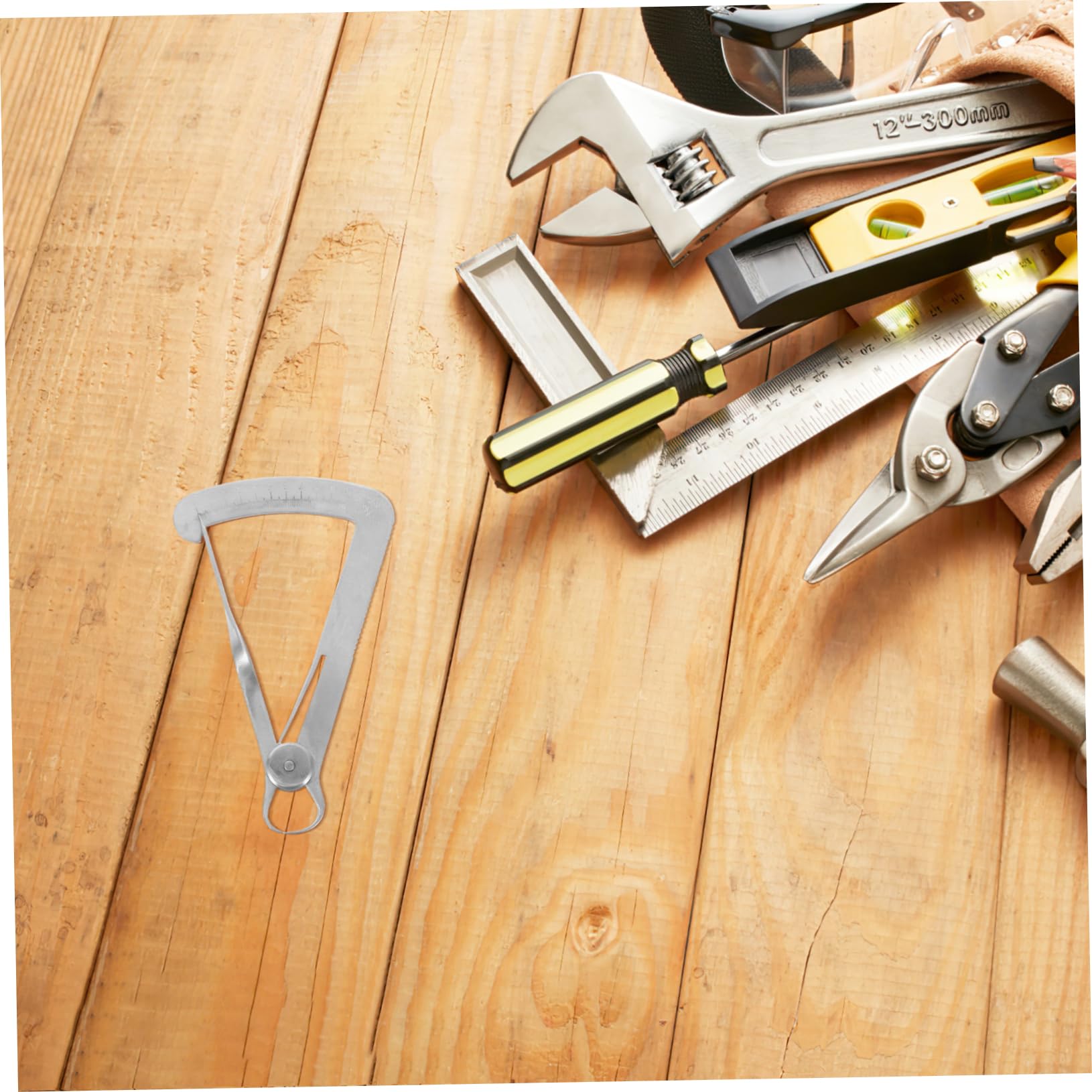 VILLFUL Caliper Triangular Gauge 2pcs High Precision Measuring Caliper for Jewelry Making and Precision Work