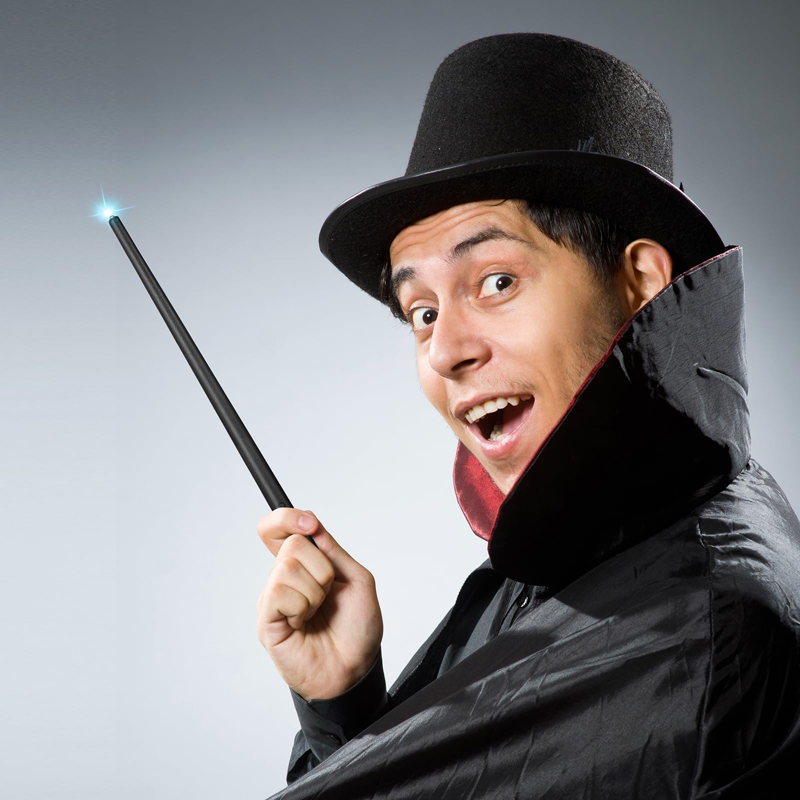 Sumind Set De 4 Varitas Mágicas Con Luz Y Sonido – Accesorios Para Disfraces De Halloween, Cosplay Y Fiestas, 35 Cm De Largo, Pilas Incluidas