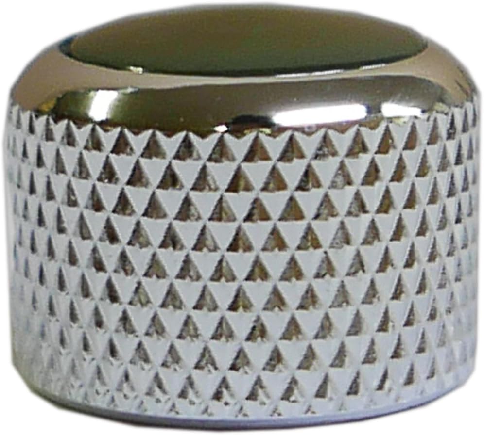 Dome Knob - GREEN PEARL ON CHROME, KCD-0020