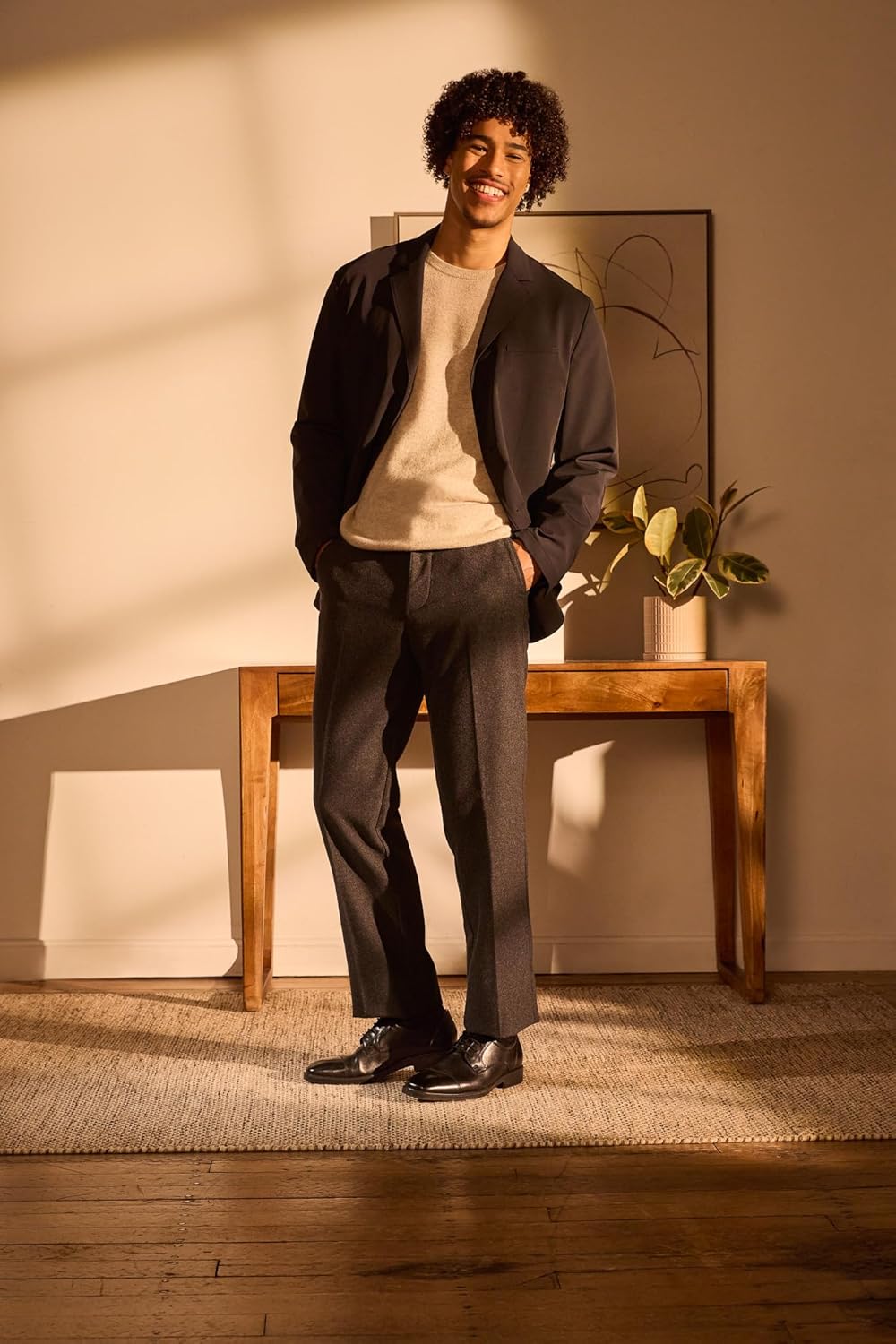 ECCO Mens Milan Cap Toe Tie - Image 6