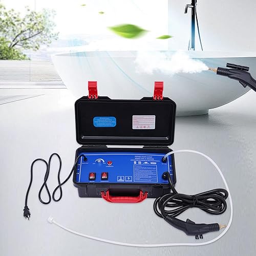 Miniatura 8 de Limpiador de alta temperatura a vapor a presión 1700 W Máquina de temperatura portátil vaporizador Máquina de limpieza para automóvil Uso doméstico