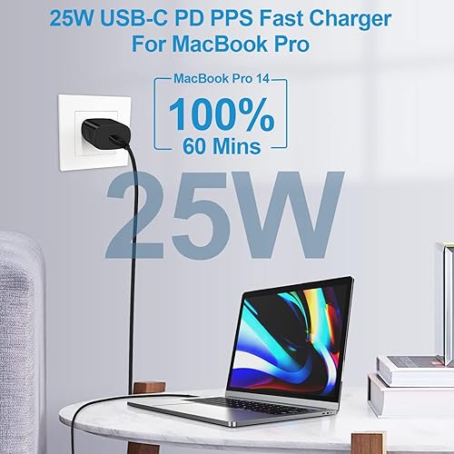 Miniatura 9 de Caja de carga súper rápida de 25 W tipo C de carga rápida para Samsung Galaxy A17 A16 A54 0.18 oz A15 S25 Ultra S24 FE A35 A14 Z Fold 7Flip 7 S23