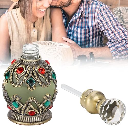 Miniatura 9 de Fdit Perfume musulmán vintage, exquisita botella de 0.5 fl oz, fragancia duradera para 24 horas, suministro religioso, aceite esencial de Dubai Halal