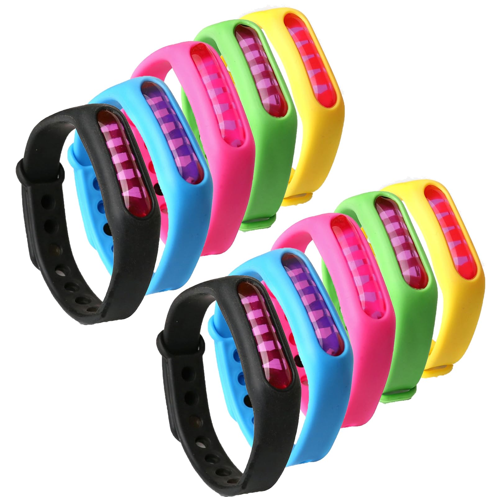 Bronoir Mücken-Abwehrband, Bronoir Mückenabwehrband Armband Kinder (10 Stück gemischt)