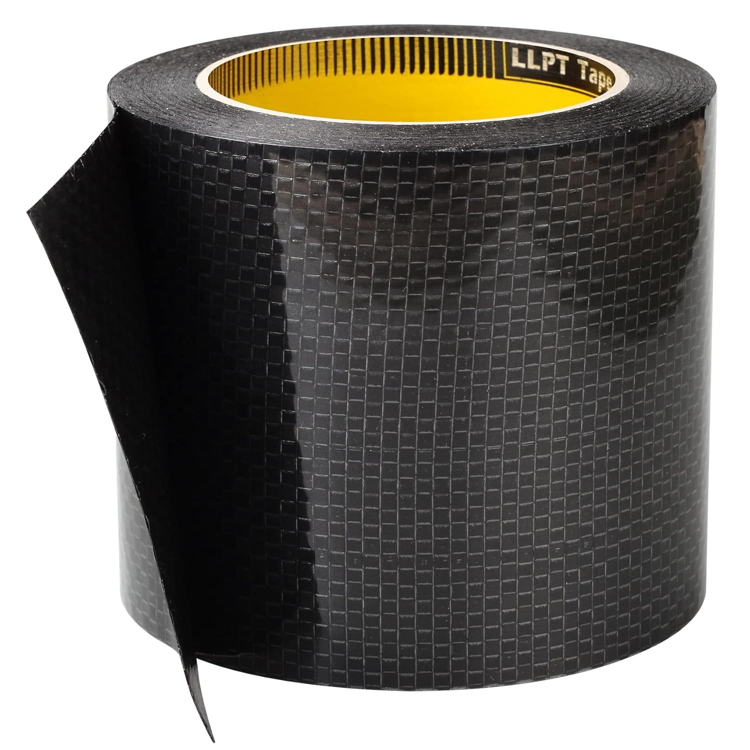 LLPT Underbelly Tape 8” x 50 Ft RV Underbelly Material Waterproof Fabric Strong Adhesive Braided Repair Patch Tape for Cuts Tears of RV Home Camper Trailer (RUT85001)