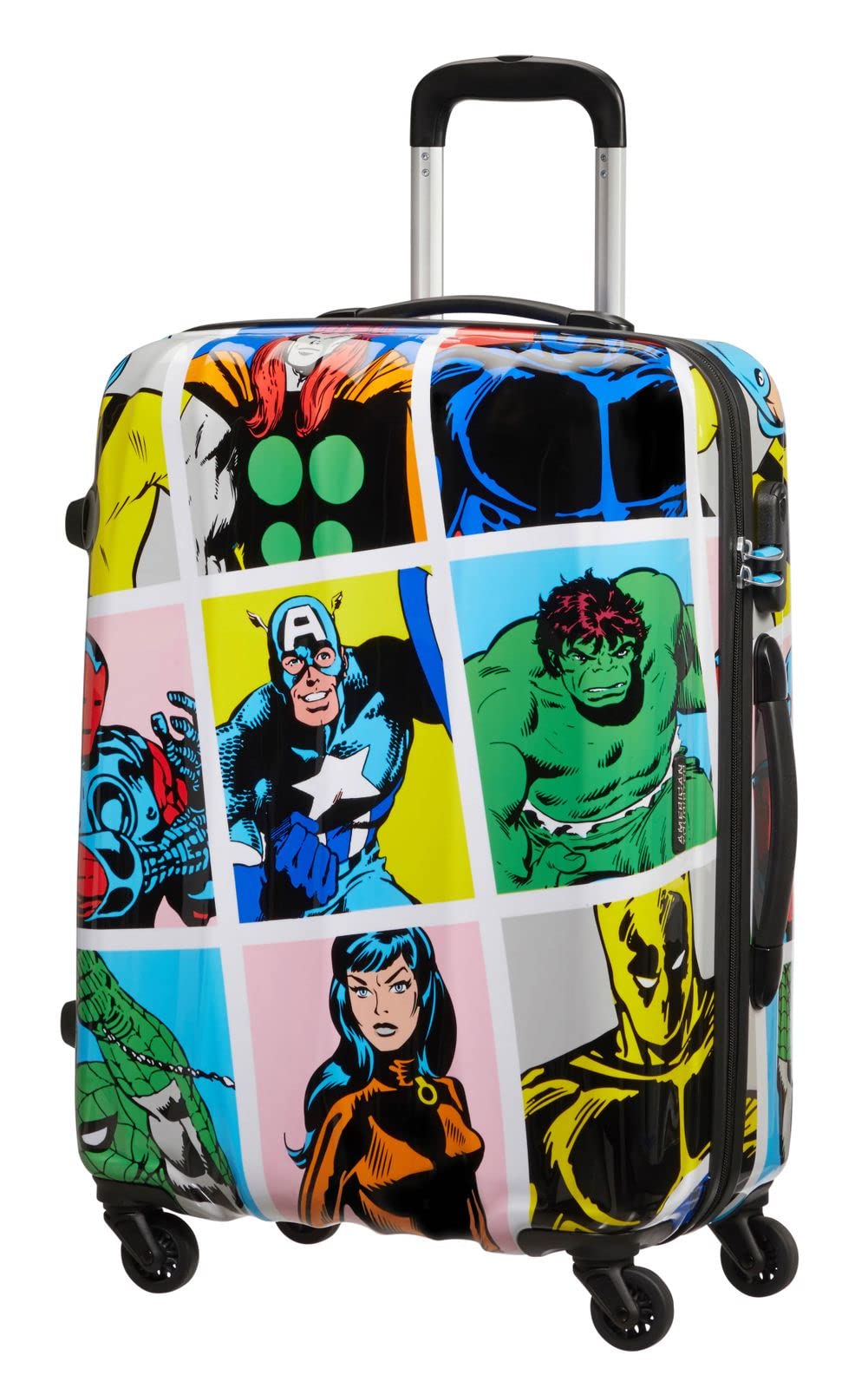 American Tourister Marvel Legends Walizka, Wielokolorowy, M (65 cm - 62.5 L)
