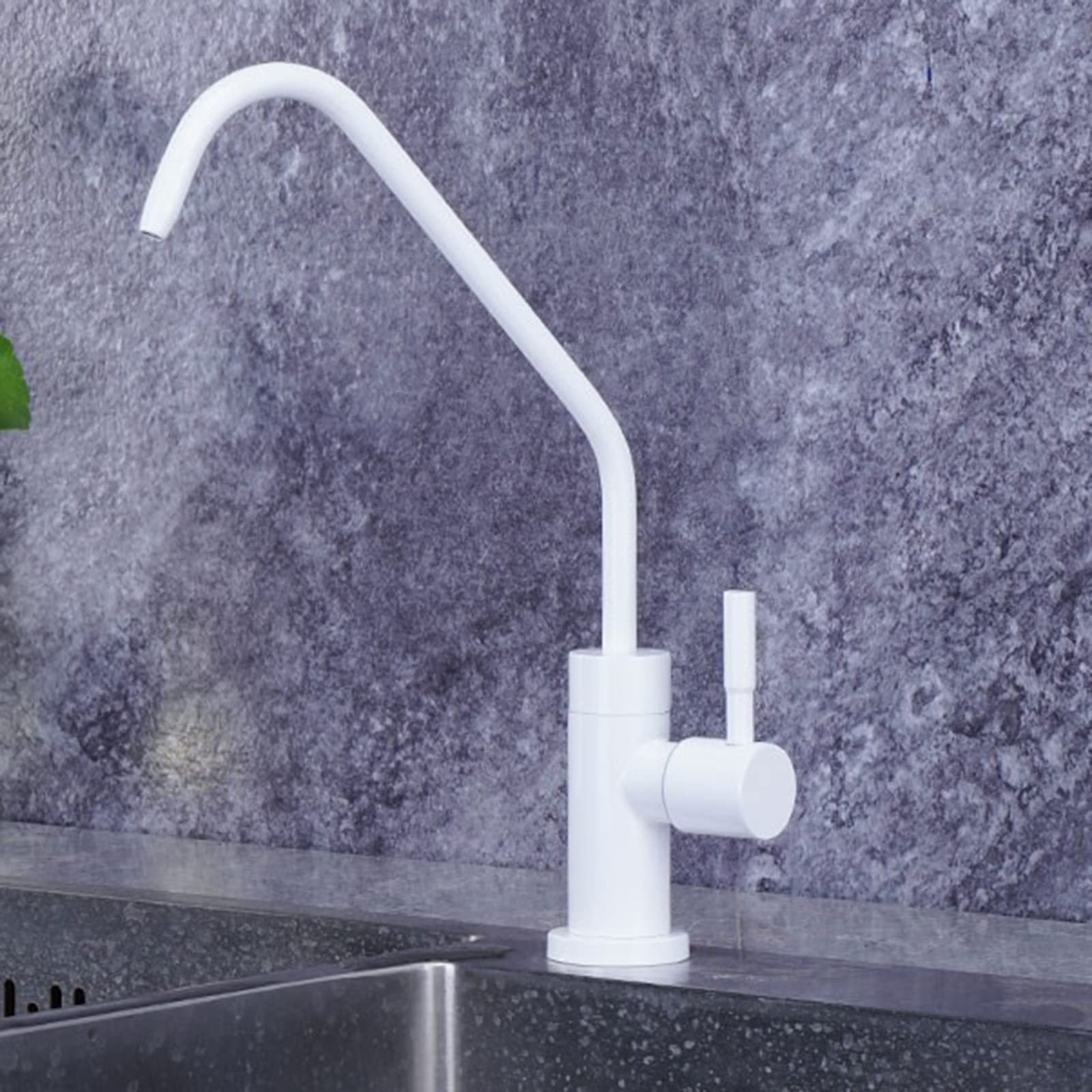Grifo de Cocina Agua filtrada Grifo Puro de Acero Inoxidable -A