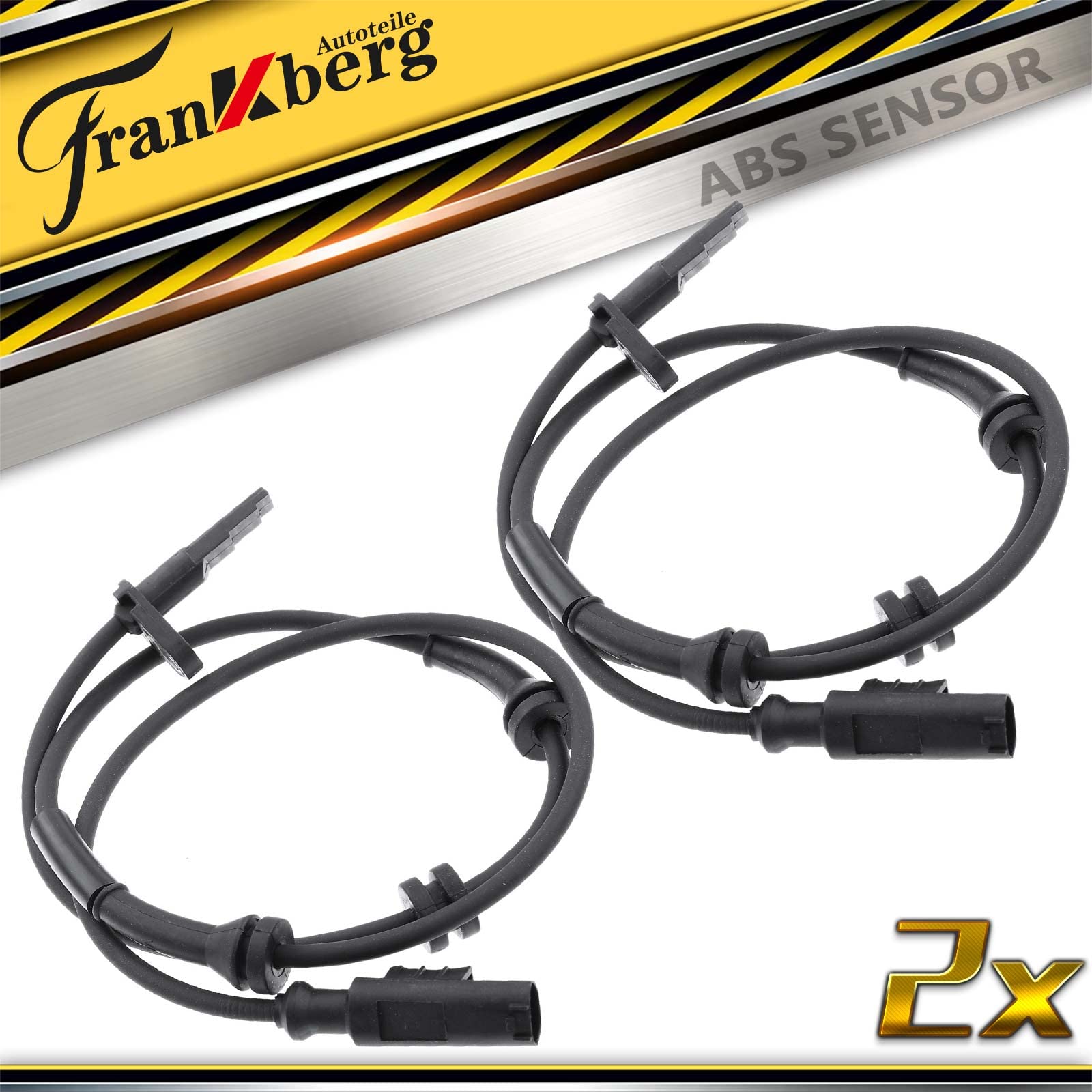 Frankberg 2 sensori di velocità ruota ABS per asse anteriore sinistro e | Compatibile con: 159 Sportwagon 939, 159.939