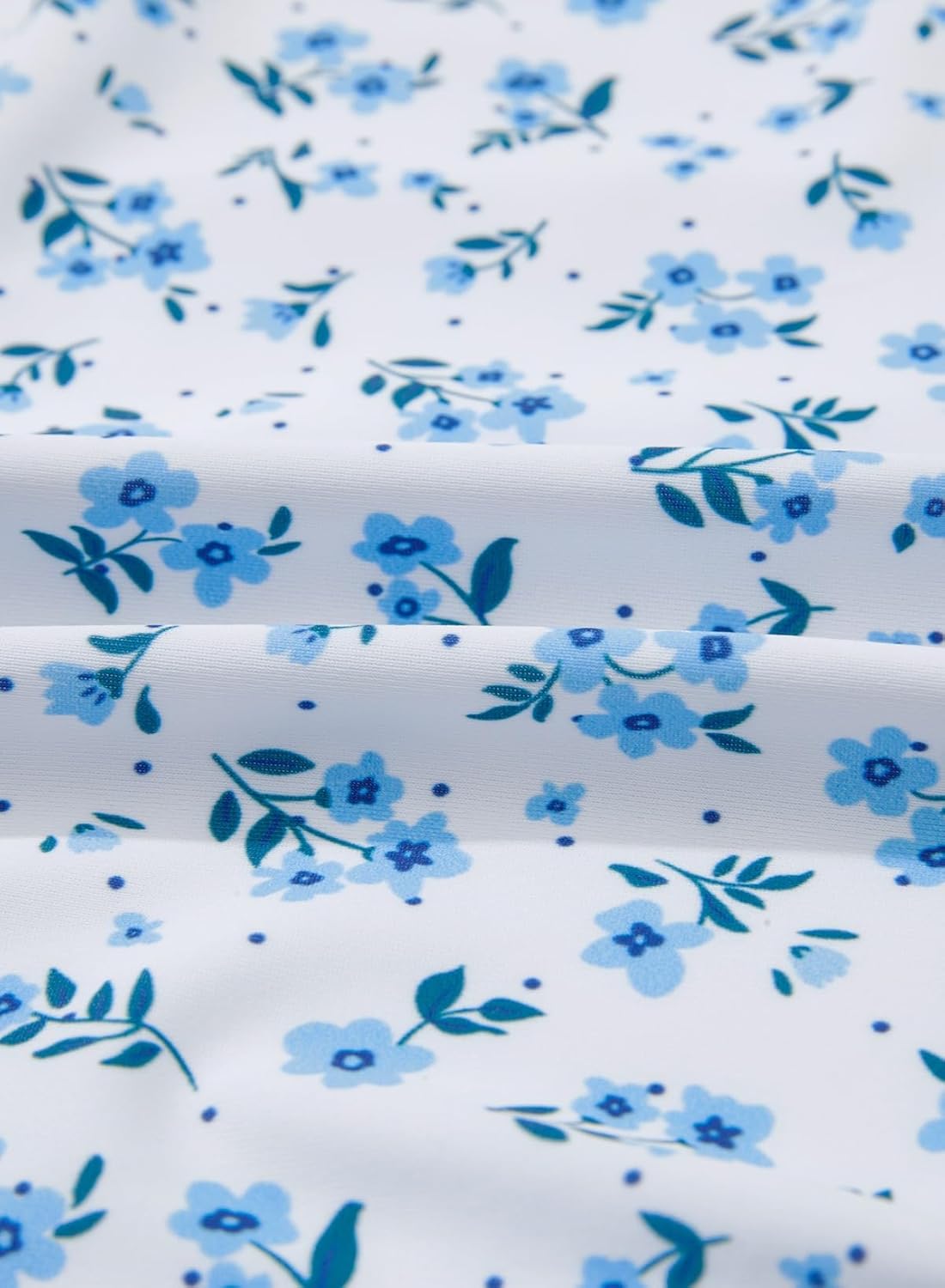 Herseas Women's Floral Print Bikini Sets Two Piece Swim Suits 2026 High Waisted Scoop Bathing Suits - Image 5