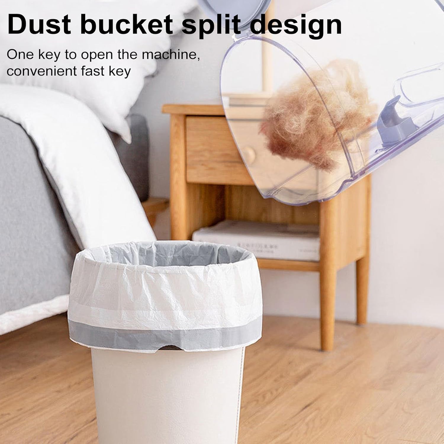 Dog Hair Vacuum & Grooming Kit, Pet Grooming Vacuum with 4 Limited Combs, 2.5L Dust Cup Dog Brush Vacuum with Grooming Tools for Shedding Pet Hair 1 Set