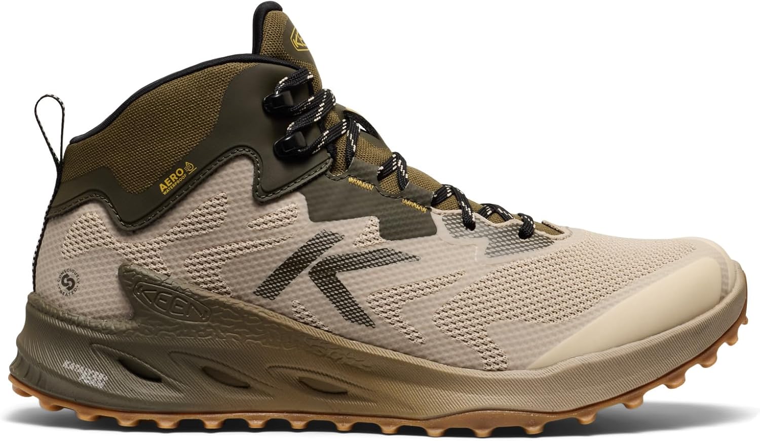 KEEN mens Zionic Nxt Mid Height Waterproof All Terrain Comfortable - Image 2