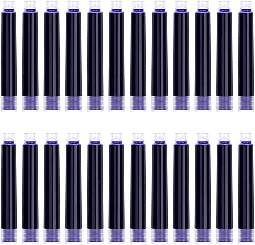 Miniatura 6 de BEILUNER Juego de cartuchos de tinta de color negro, paquete económico de 24 cartuchos de tinta de repuesto, diámetro de 0.102 in de diámetro, combo