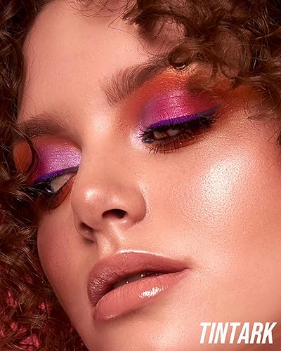 Miniatura 6 de Paleta de sombras de ojos en crema, paletas de sombras de ojos azules, moradas y marrones para maquillaje de ojos popular de naturaleza linda,